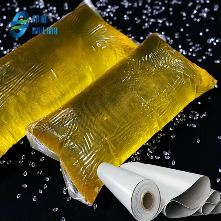 چسب ذوب داغ PSA برای مواد ورق ضد آب HDPE