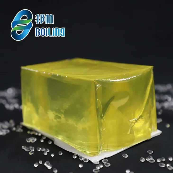 چسب حساس به فشار ذوب داغ زرد جامد